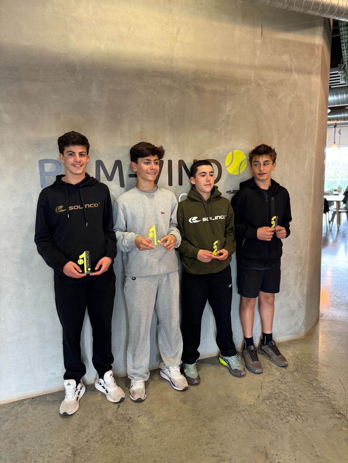 Clube de Ténis e Padel de Lagos com boas prestações no Carnaval Carcavelos Open em Sub-14