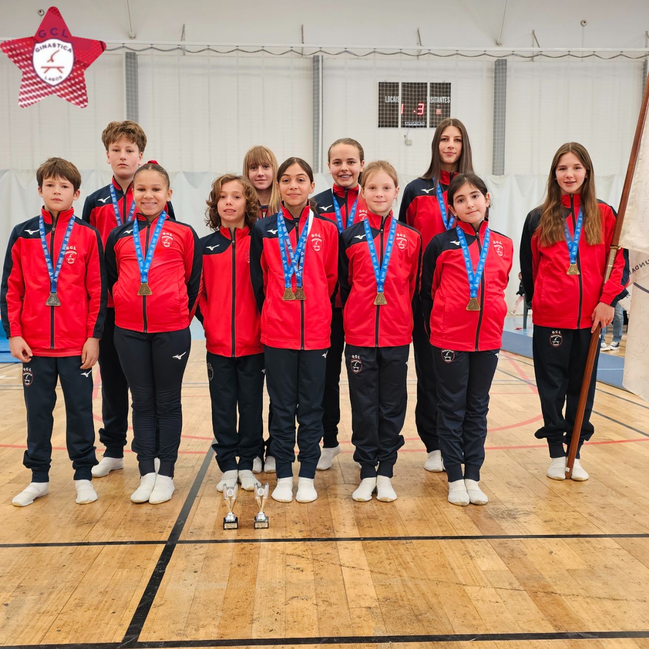 Ginástica Clube de Lagos obteve 12 pódios com destaques para Aimee Hutchison – Campeã Territorial de Juniores de Duplo Minitrampolim e Equipa de Iniciados e Juvenis femininos – Campeã Territorial de Duplo Minitrampolim