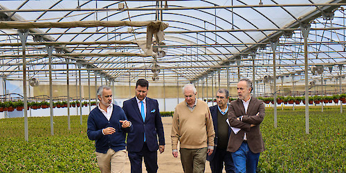 Secretário de Estado da Agricultura visitou viveiros de produção ornamental no Algarve