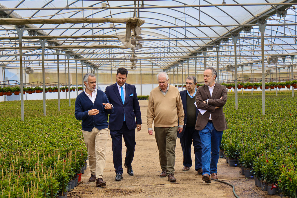 Secretário de Estado da Agricultura visitou viveiros de produção ornamental no Algarve