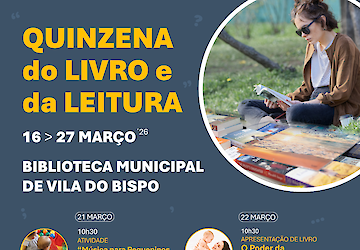 Quinzena do Livro e da Leitura promove hábitos de leitura no concelho