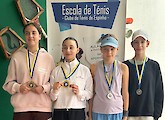 Manuela Sobrinos do Clube de Ténis e Padel de Lagos sagou-se Campeã de Pares