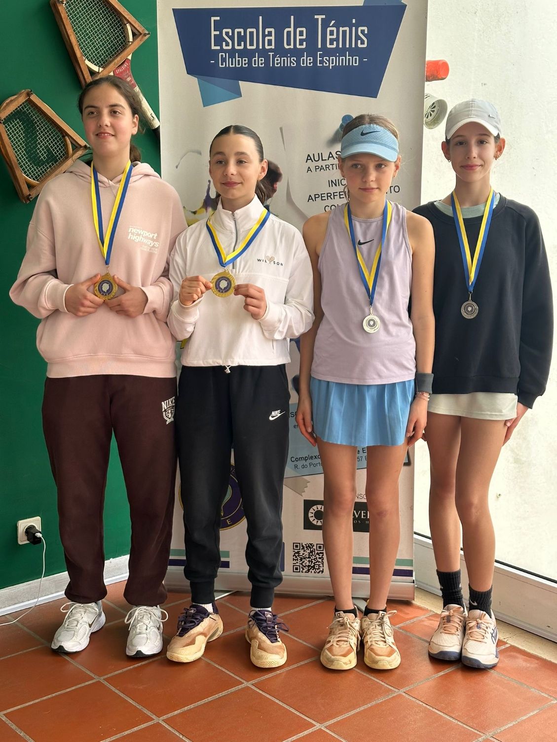 Manuela Sobrinos do Clube de Ténis e Padel de Lagos sagou-se Campeã de Pares