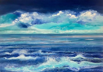 Espaço + Aljezur recebe a exposição “O Azul do Algarve” de Kerstin Wagner