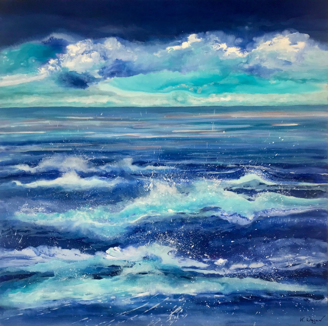 Espaço + Aljezur recebe a exposição “O Azul do Algarve” de Kerstin Wagner