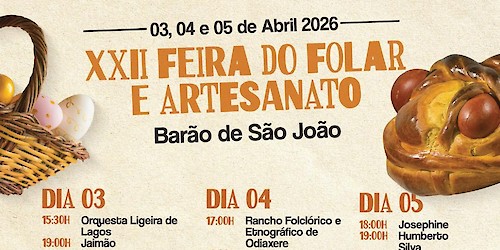 XII Feira do Folar e Artesanato de Barão S. João