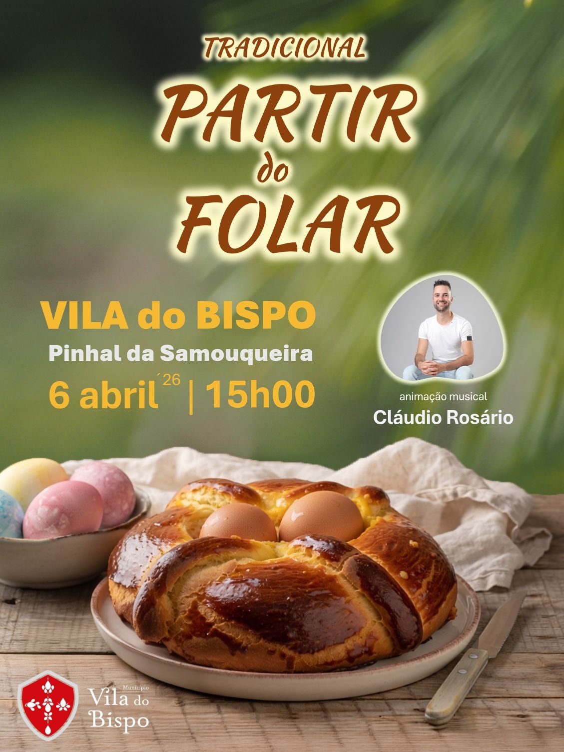 Partir o Folar em Vila do Bispo