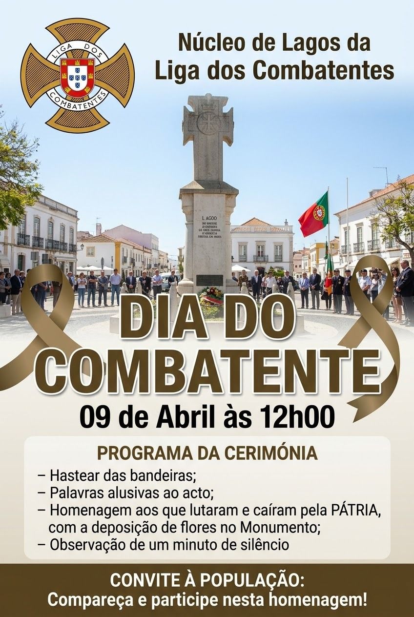 Cerimónia do Dia do Combatente 2026  em Lagos