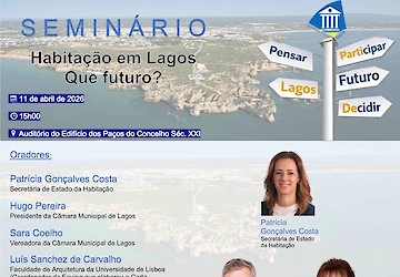 Seminário “Habitação em Lagos - Que futuro?” integra V Jornadas de Lagos