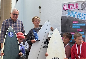 Aljezur Surf Fest 2026 recebeu a 3ª etapa do Circuito Regional do Sul