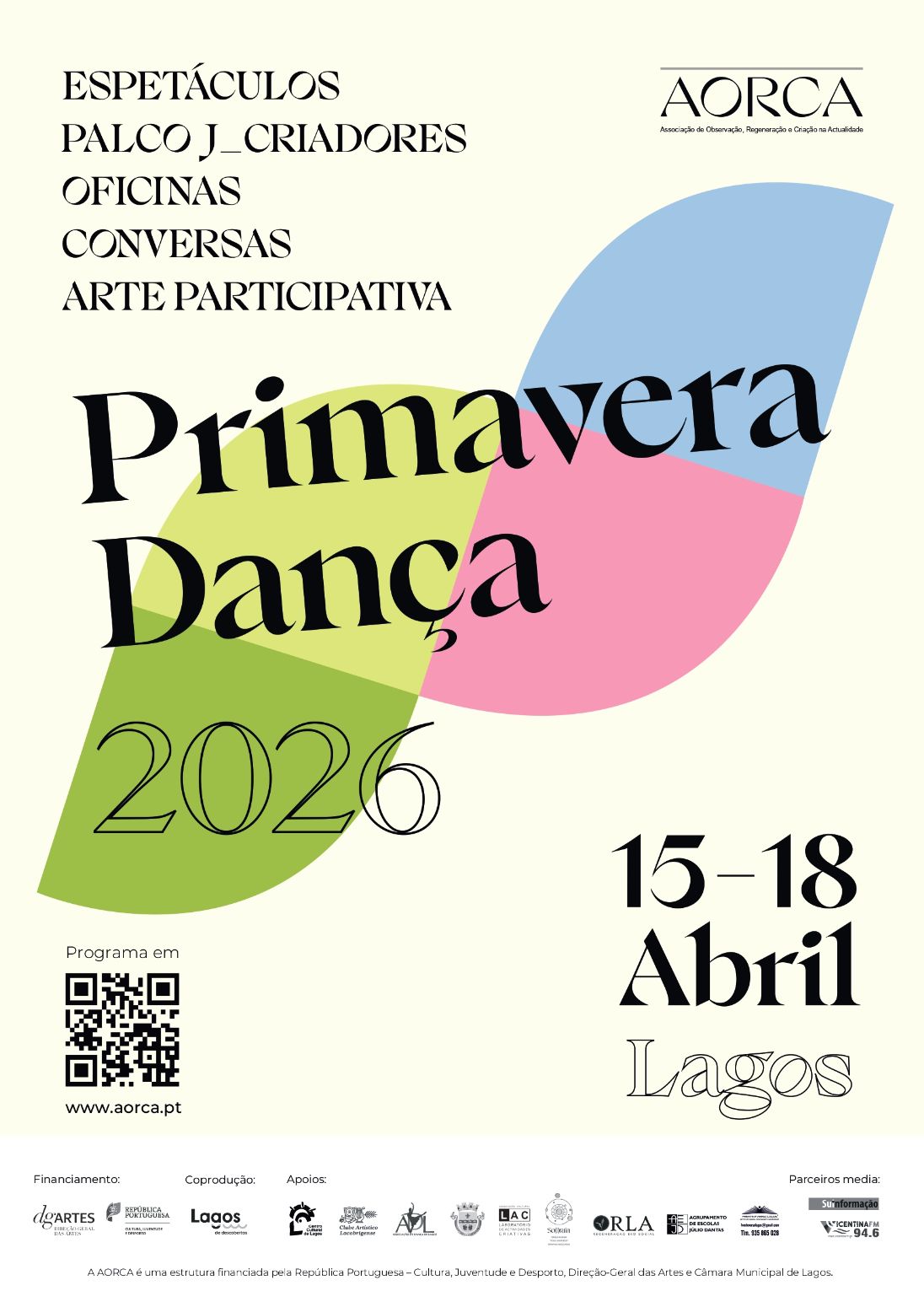 Lagos recebe o festival PRIMAVERA DANÇA