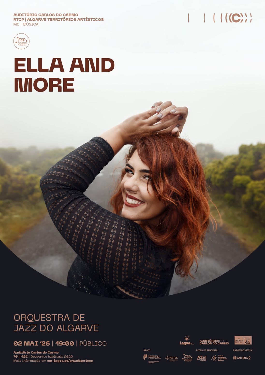 Orquestra de Jazz do Algarve regressa com Sara Miguel para celebrar o legado de Ella Fitzgerald, em Lagoa