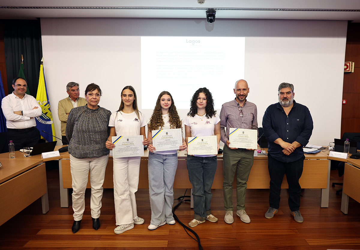 Mérito da Associação de Dança de Lagos reconhecido em reunião de Câmara Municipal de Lagos