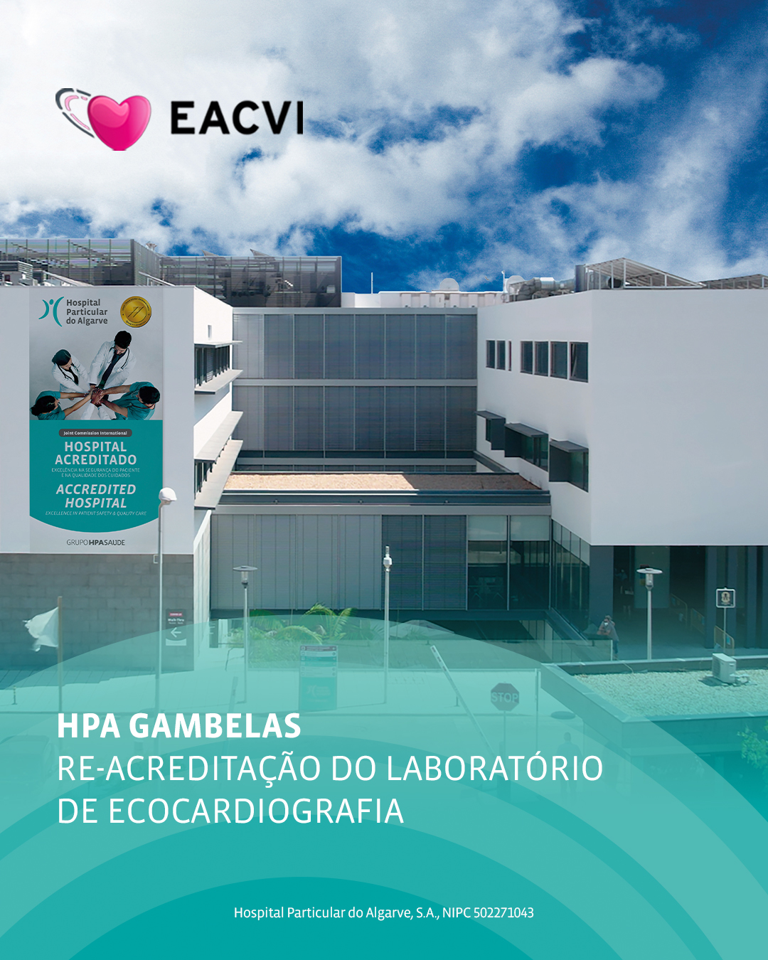 Re-acreditação do laboratório de ecocardiografia do HPA Gambelas reforça compromisso com a excelência