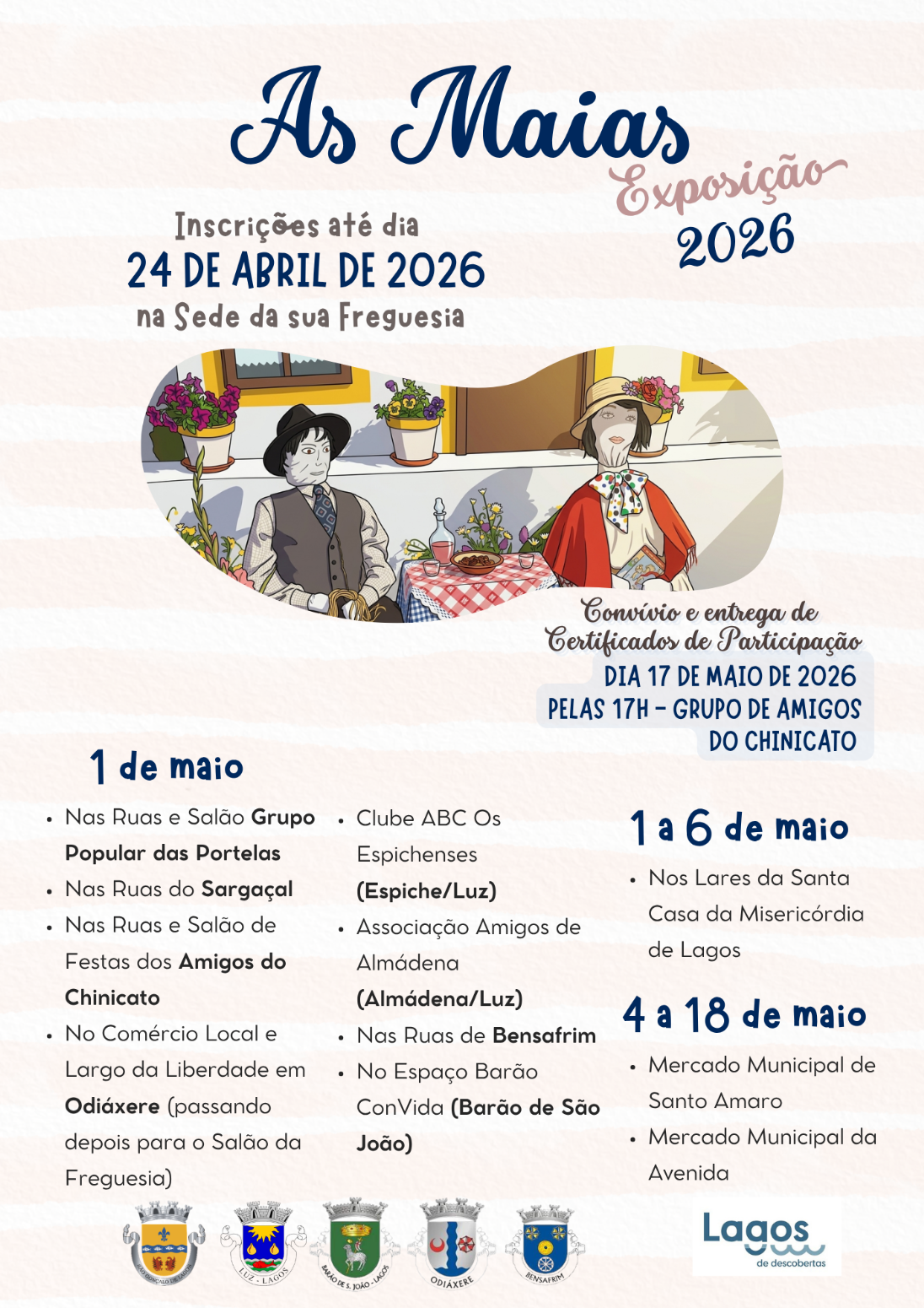 "As Maias" voltam a florir em Lagos percorrendo todas as Freguesias