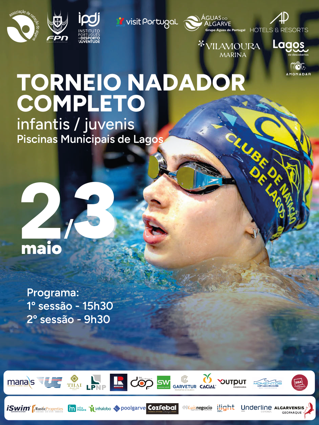 Torneio Nadador Completo de Cadetes: Sucesso e Dinamismo na Natação Algarvia