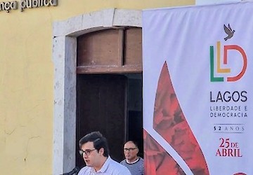 Intervenção do Grupo Municipal da CDU, proferida por Daniel José, na sessão conjunta da Assembleia Municipal e Câmara Municipal de Lagos - Comemorativa do 52º Aniversário do 25 de Abril