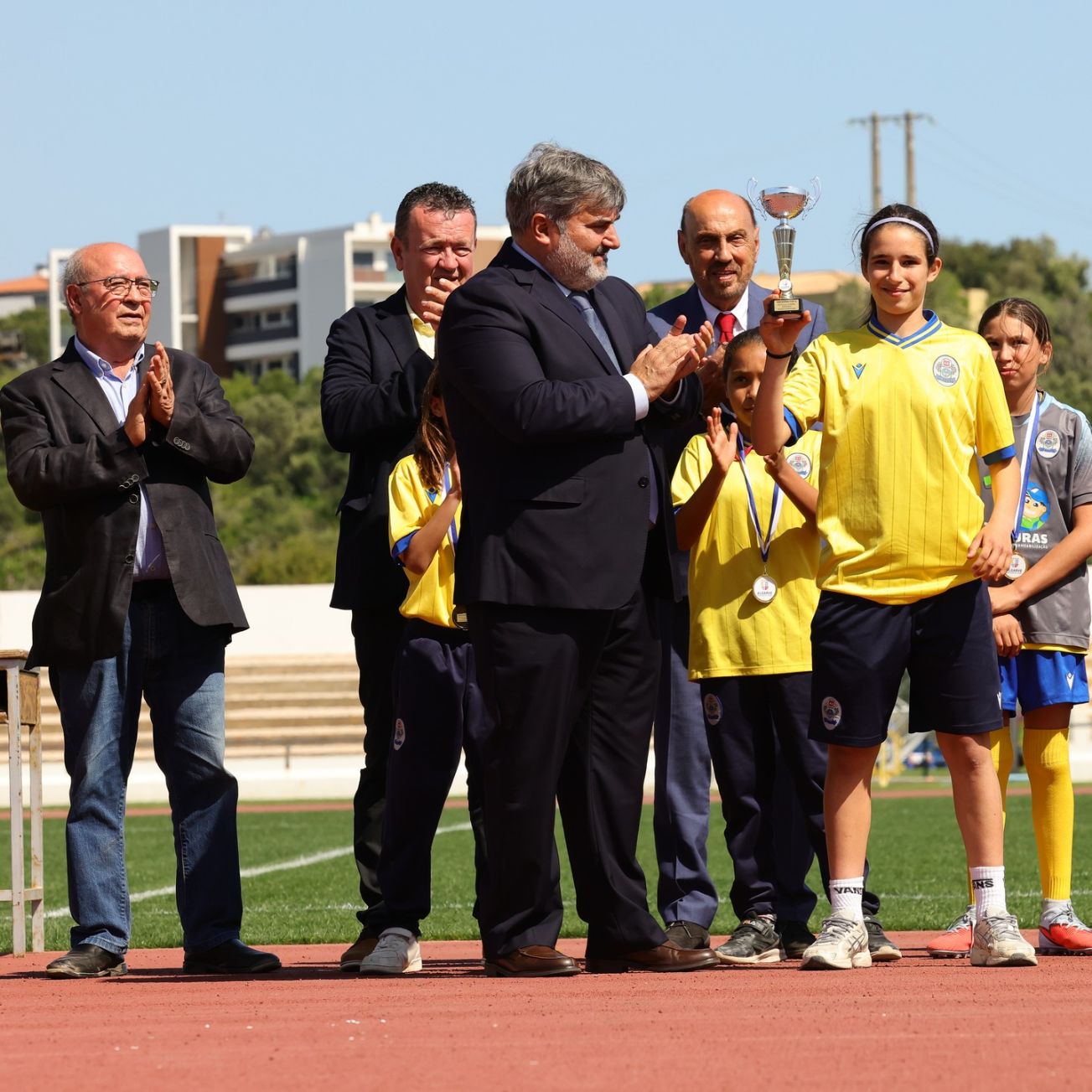 Momentos marcantes do CF Esperança de Lagos na tarde de 25 de Abril de 2026