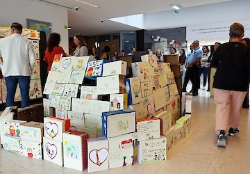 Exposição Olhares da Infância sobre as Pessoas em situação de Sem-Abrigo em Lagos