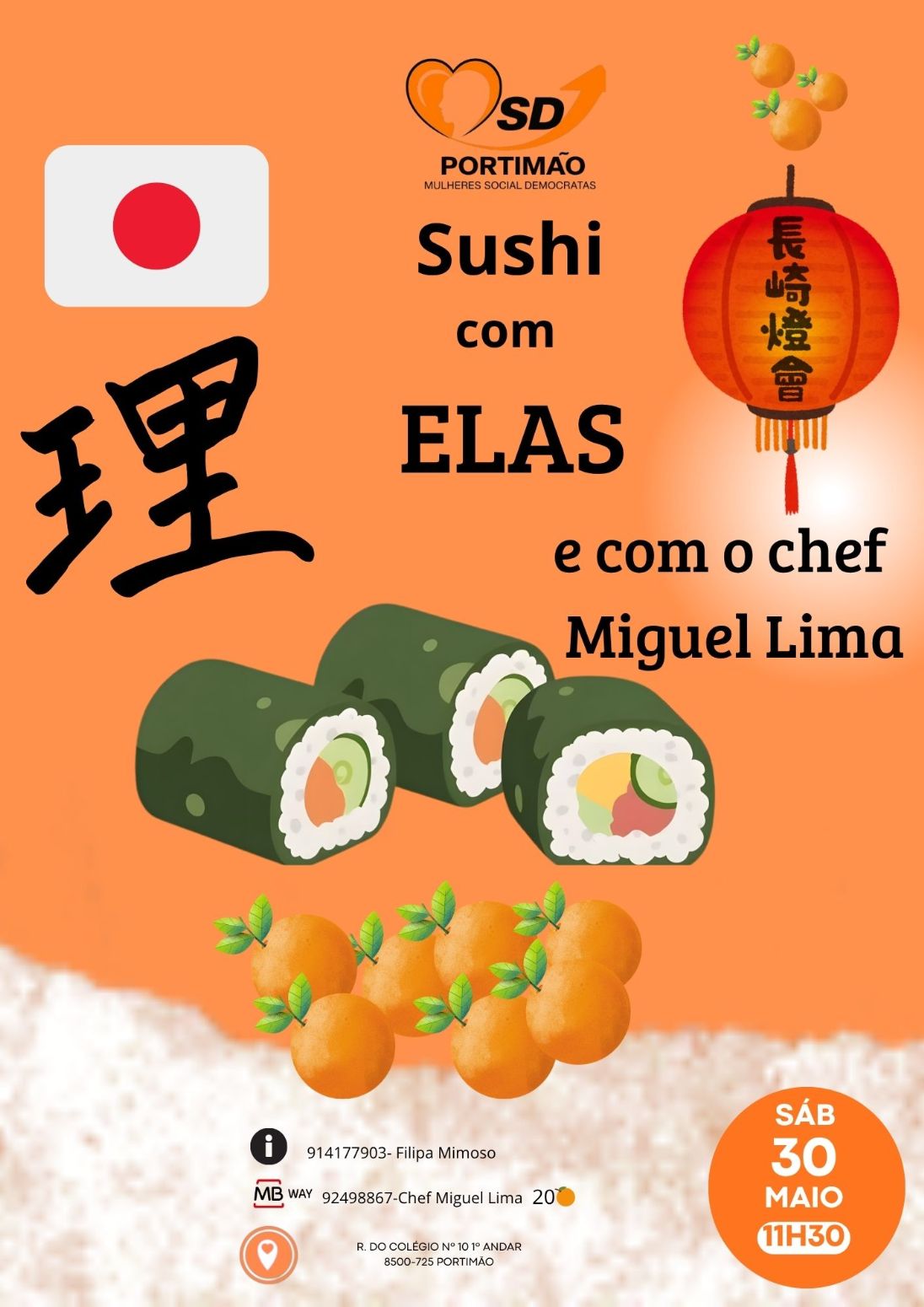 MSD Portimão trazem o Japão até à mesa com Show Cooking de Sushi