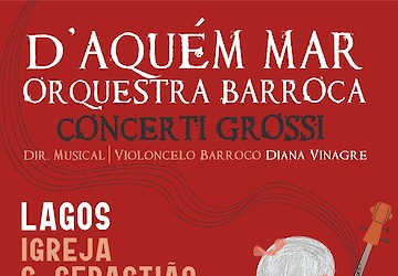 Orquestra Barroca D’Aquém Mar apresenta Concerti Grossi em Lagos e Vila Real de Santo António