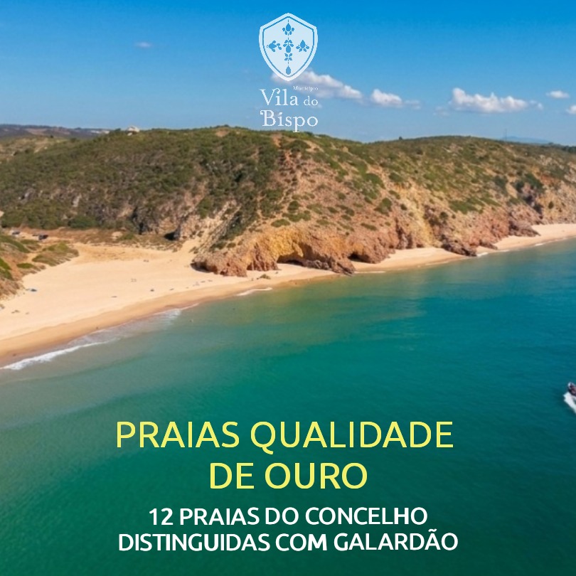 Vila do Bispo tem 12 praias com “Qualidade de Ouro”