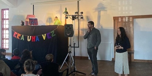 Espetáculo de marionetas “A História da Carochinha” levou cultura ao pré-escolar