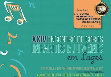 XXIV Encontro de Coros Infantis e Juvenis abre o 14.º Ciclo de Encontros Corais em Terras do Infante