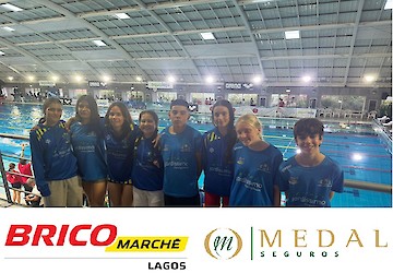 Meeting de Xira bem sucedido para o Clube de Natação de Lagos
