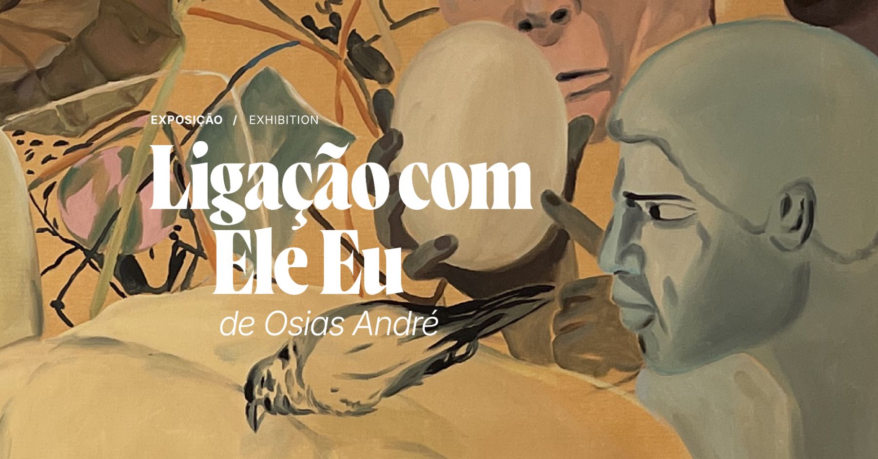 Inauguração da Exposição "Ligação com Ele Eu" de Osias André - LAC, Lagos