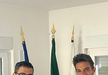 Celebração do Contrato-Programa de apoio entre o atleta Christian Silva e a Junta de Freguesia de Aljezur