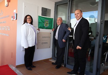 Homenagem prestada pela Câmara Municipal de Vila do Bispo a Feliciano Baptista com a atribuição do seu nome ao Lar de Budens