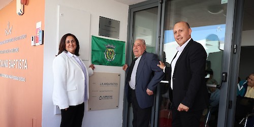Homenagem prestada pela Câmara Municipal de Vila do Bispo a Feliciano Baptista com a atribuição do seu nome ao Lar de Budens