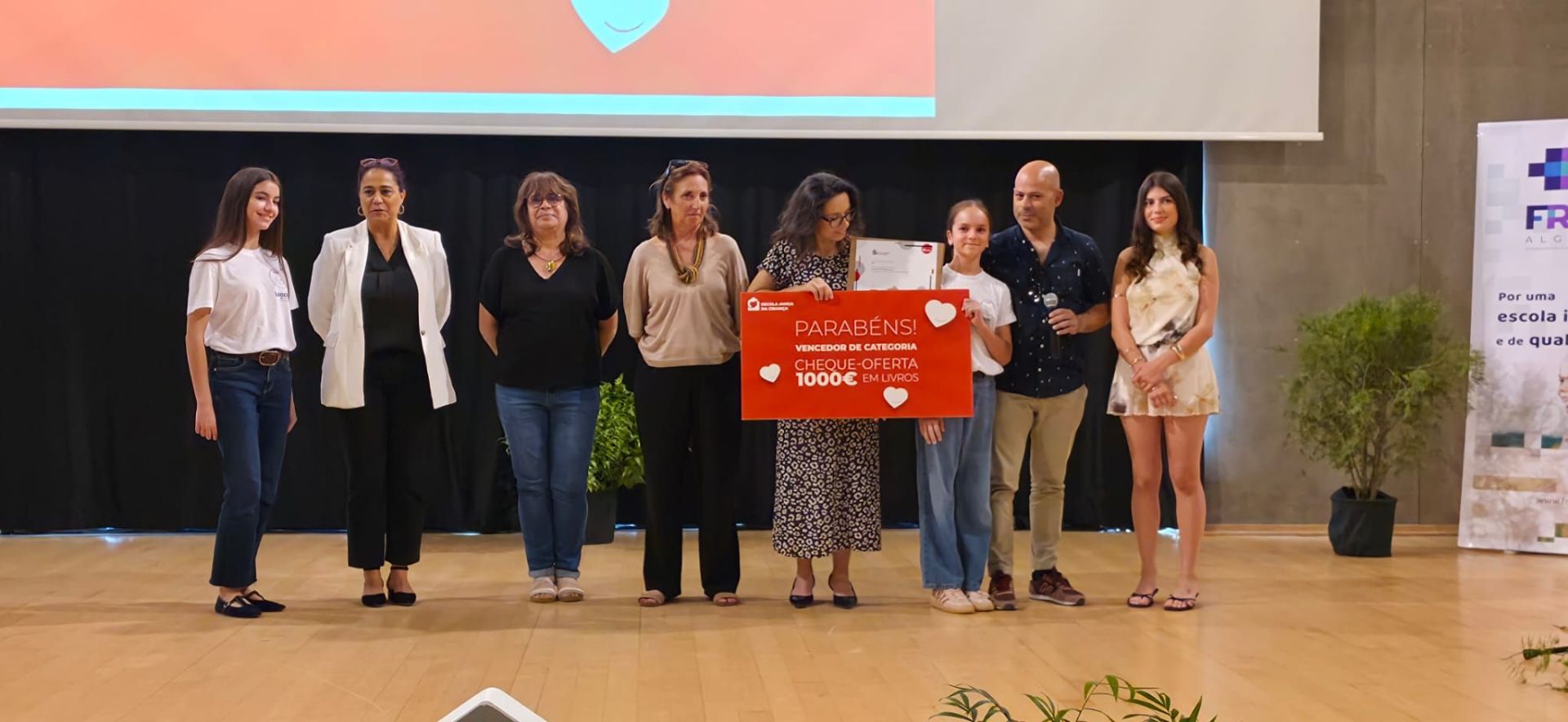 Agrupamento de Escolas de Aljezur foi distinguido com o selo Escola Amiga da Criança
