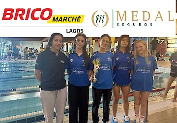 Clube de Natação de Lagos obteve o 4.º lugar no Regional de Clubes