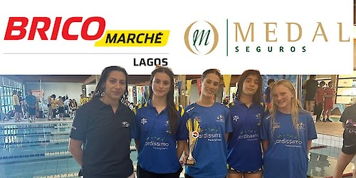 Clube de Natação de Lagos obteve o 4.º lugar no Regional de Clubes
