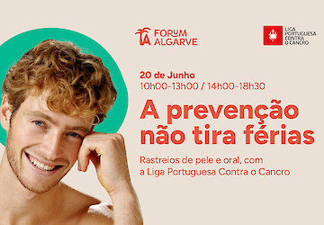 Forum Algarve promove rastreios gratuitos em parceira com a Liga Portuguesa Contra o Cancro