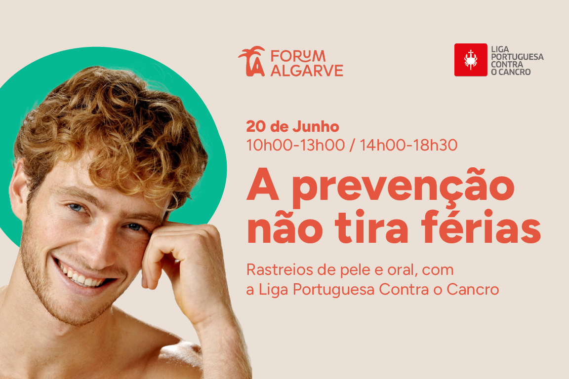 Forum Algarve promove rastreios gratuitos em parceira com a Liga Portuguesa Contra o Cancro