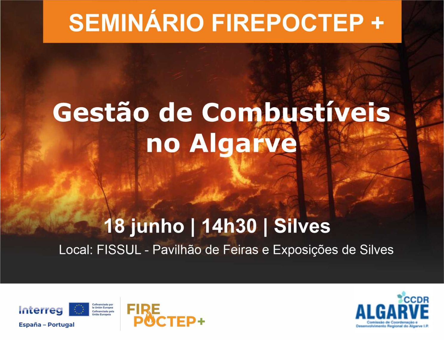 CCDR Algarve e AMAL promovem seminário sobre Gestão de Combustíveis no Algarve