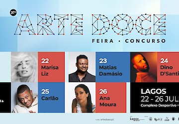 Eis a imagem da 37ª  Feira Concurso Arte Doce de Lagos