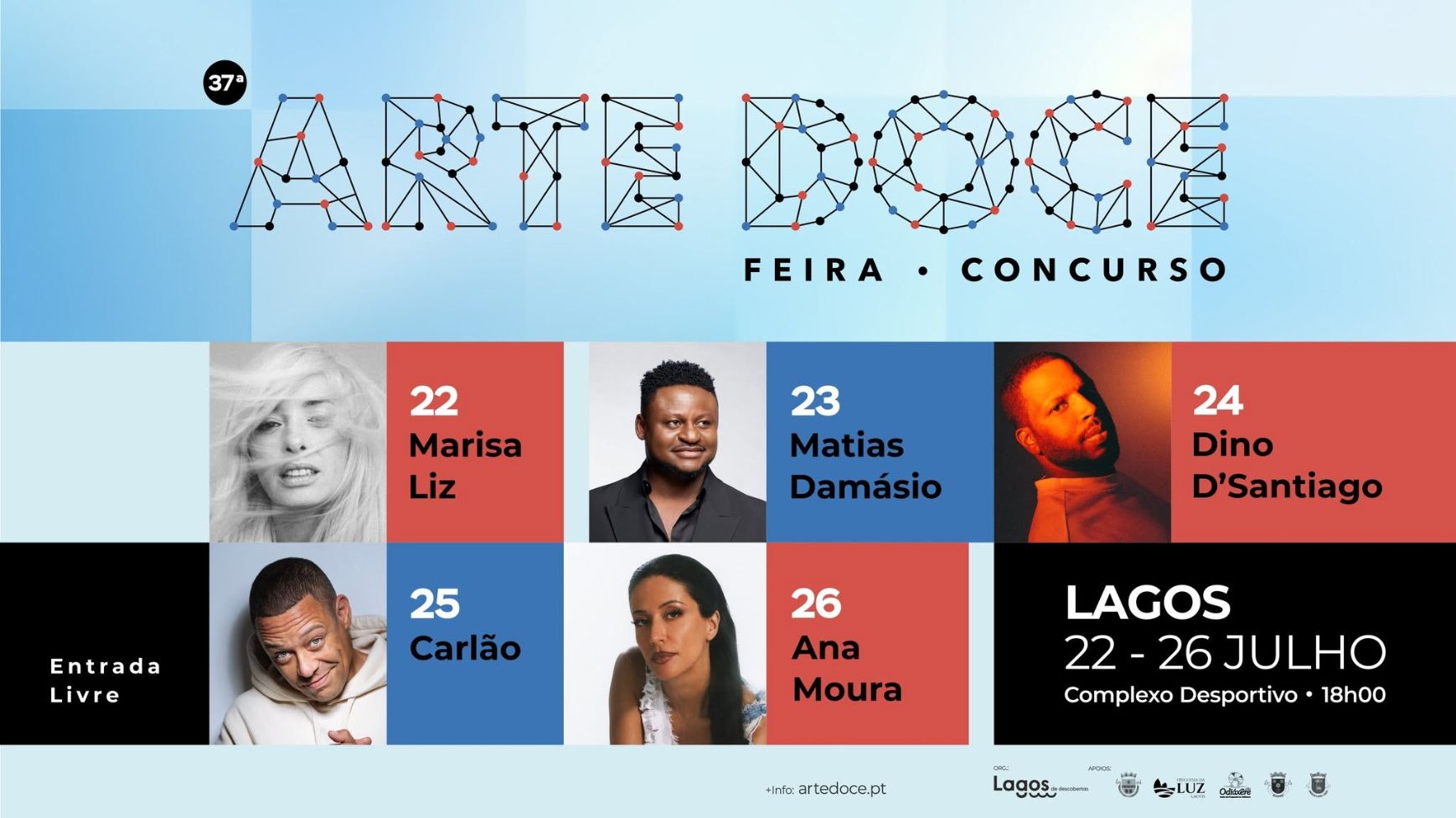 Eis a imagem da 37ª  Feira Concurso Arte Doce de Lagos