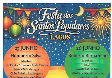 Os Santos Populares estão de volta à Praça D’ Armas em Lagos