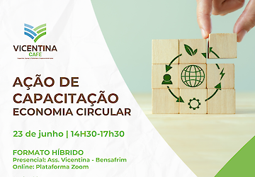 A Vicentina promove Ação de Capacitação sobre Economia Circular