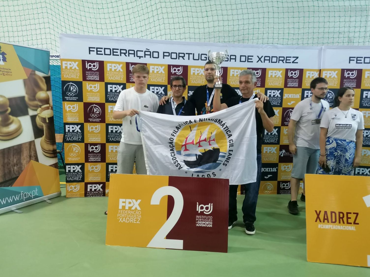 Associação Filatélica e Numismática Gil Eanes - Lagos sagra-se vice-campeã nacional de rápidas por equipas