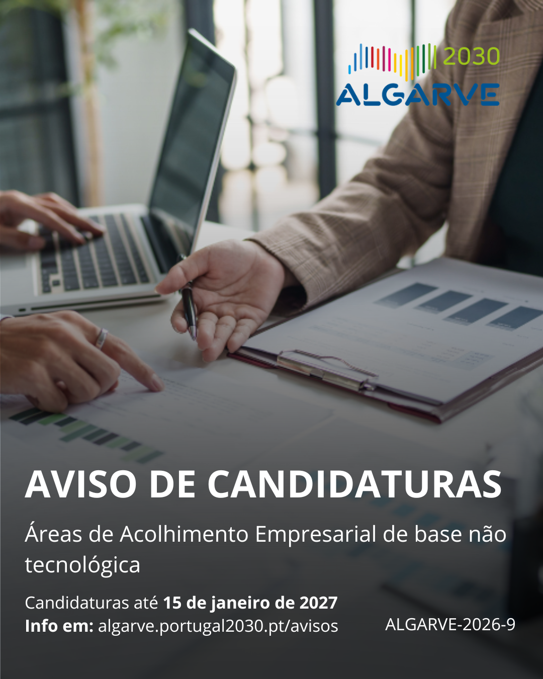 ALGARVE 2030: 3 milhões de euros para tornar as áreas empresariais algarvias mais competitivas
