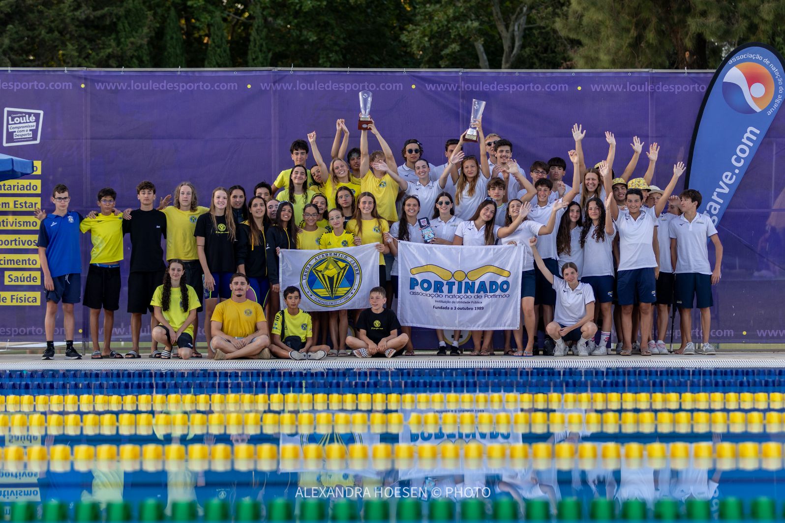 Campeonato Regional de Juvenis, Juniores, Seniores e Natação Adaptada encerra época com excelentes resultados em Loulé