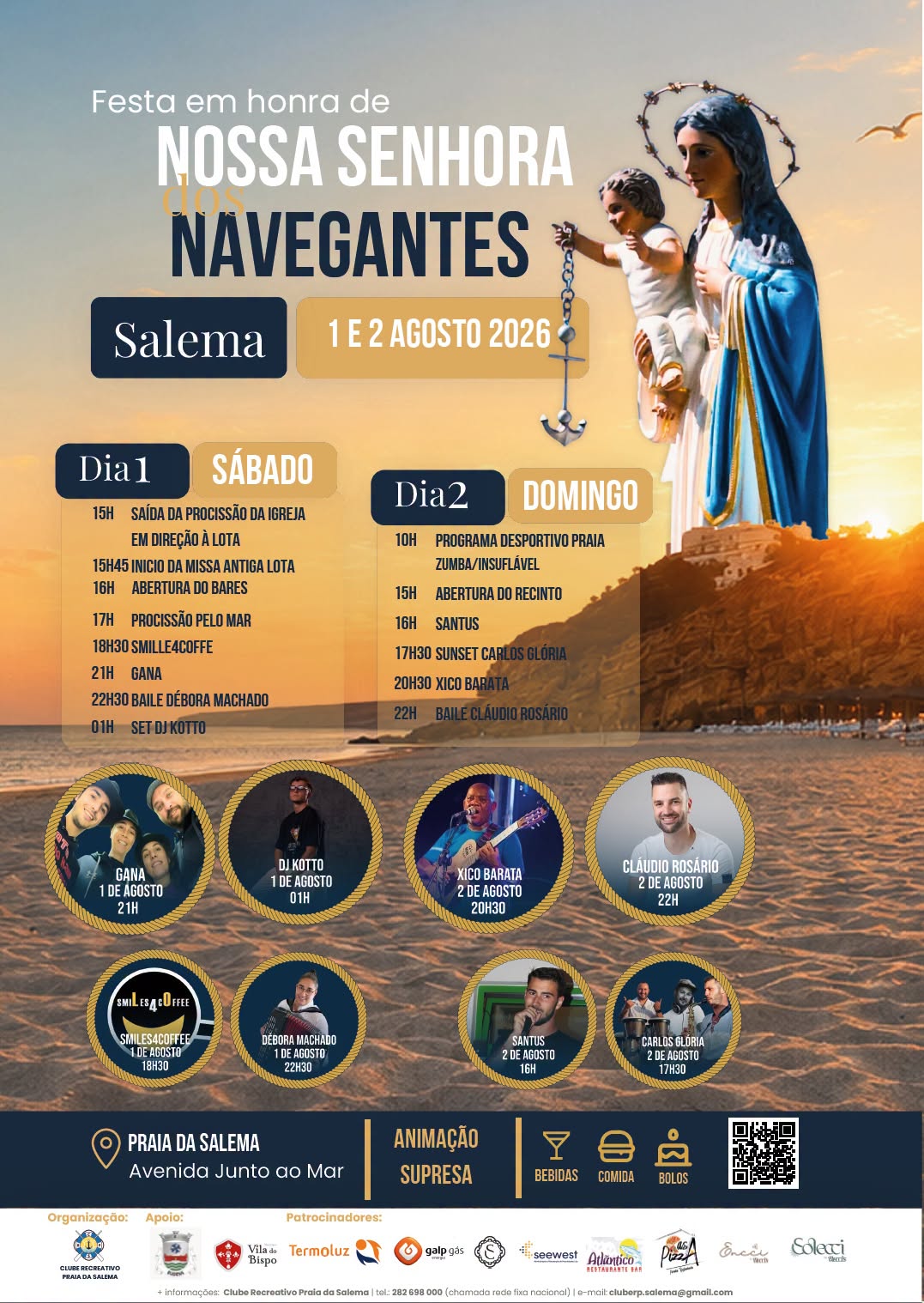 Festa em Honra de Nossa Senhora dos Navegantes - Salema