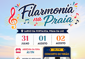 Filarmonia na Praia na Fortaleza da Vila da Luz