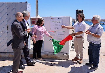 Secretário de Estado das Pescas e do Mar inaugurou ponte-cais do Porto de Pesca da Baleeira - Sagres