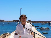 Secretário de Estado das Pescas e do Mar inaugurou ponte-cais do Porto de Pesca da Baleeira - Sagres - 1